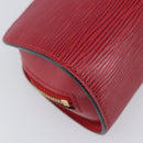 LOUIS VUITTON Epi Dauphine PM Pouch Red M48447 LV Auth mr3092-11