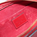LOUIS VUITTON Epi Dauphine PM Pouch Red M48447 LV Auth mr3092-13