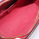 LOUIS VUITTON Epi Dauphine PM Pouch Red M48447 LV Auth mr3092-10