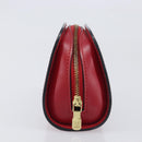 LOUIS VUITTON Epi Dauphine PM Pouch Red M48447 LV Auth mr3092-4