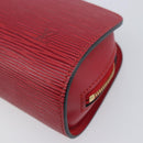 LOUIS VUITTON Epi Dauphine PM Pouch Red M48447 LV Auth mr3092-8