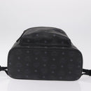MCM Vicetos Backpack PVC Leather Black Auth mr3096A-12