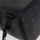 MCM Vicetos Backpack PVC Leather Black Auth mr3096A-15