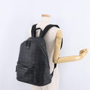 MCM Vicetos Backpack PVC Leather Black Auth mr3096A-24