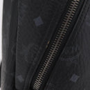 MCM Vicetos Backpack PVC Leather Black Auth mr3096A-6