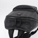 MCM Vicetos Backpack PVC Leather Black Auth mr3096A-7