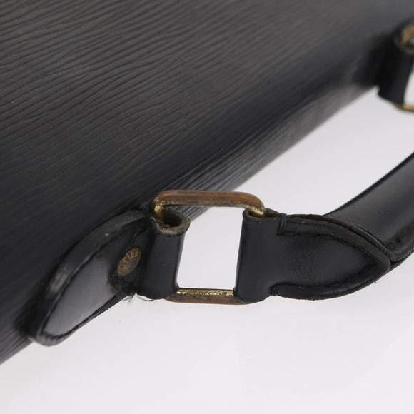 LOUIS VUITTON Epi Serviette Conseiller Briefcase Black M54422 LV Auth mr3099