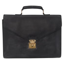 LOUIS VUITTON Epi Serviette Conseiller Briefcase Black M54422 LV Auth mr3099-2