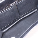 CELINE Hand Bag Leather Black Gold Tone Auth mr3107-25