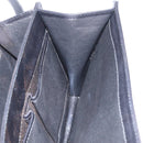 CELINE Hand Bag Leather Black Gold Tone Auth mr3107-28