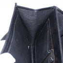 CELINE Hand Bag Leather Black Gold Tone Auth mr3107-27