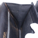 CELINE Hand Bag Leather Black Gold Tone Auth mr3107-30