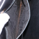 CELINE Hand Bag Leather Black Gold Tone Auth mr3107-32
