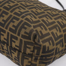 FENDI Zucca Canvas Tote Bag Brown 8BH025 Auth mr3111-15