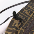 FENDI Zucca Canvas Tote Bag Brown 8BH025 Auth mr3111-15
