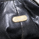 FENDI Zucca Canvas Vanity Bag Pouch Brown Gold Tone Auth mr3115A-21