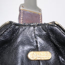 FENDI Zucca Canvas Vanity Bag Pouch Brown Gold Tone Auth mr3115A-12