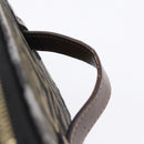 FENDI Zucca Canvas Pouch Brown Gold Tone Auth mr3117-8