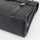 GUCCI Micro GG Hand Bag PVC Black Gold Tone 000 46 4857 Auth mr3118-10