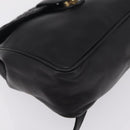 Bottega Veneta INTRECCIATO Sac Backpack Leather Black Auth mr3119A-10