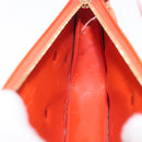 LOUIS VUITTON Monogram Vernis Flower Lexington Pouch Orange M92247 Auth mr3120A-18