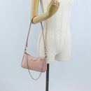 LOUIS VUITTON Epi Easy Pouch Silver Rose valerine M80483 LV Auth mr3121V-25