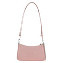 LOUIS VUITTON Epi Easy Pouch Silver Rose valerine M80483 LV Auth mr3121V-3