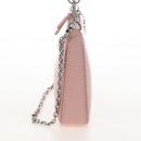 LOUIS VUITTON Epi Easy Pouch Silver Rose valerine M80483 LV Auth mr3121V-4