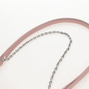 LOUIS VUITTON Epi Easy Pouch Silver Rose valerine M80483 LV Auth mr3121V-8