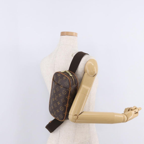 LOUIS VUITTON Monogram Pochette Gange Shoulder Bag M51870 LV Auth mr3122V