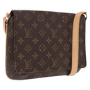 LOUIS VUITTON Monogram Musette Tango Short Strap Bag M51257 LV Auth mr3123V-1