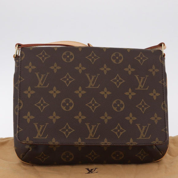 LOUIS VUITTON Monogram Musette Tango Short Strap Bag M51257 LV Auth mr3123V
