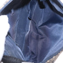 Christian Dior Trotter Canvas Accessory Pouch Navy Silver Auth mr3128A-18