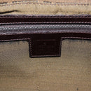 FENDI Zucca Canvas Mamma Baguette Shoulder Bag Brown Black 26424 Auth mr3129V-21