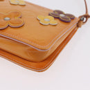 LOUIS VUITTON Monogram Vernis Flower Lexington Pouch Pink M92248 LV Auth mr3131A-12