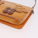 LOUIS VUITTON Monogram Vernis Flower Lexington Pouch Pink M92248 LV Auth mr3131A-14
