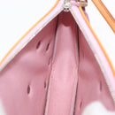 LOUIS VUITTON Monogram Vernis Flower Lexington Pouch Pink M92248 LV Auth mr3131A-19
