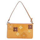 LOUIS VUITTON Monogram Vernis Flower Lexington Pouch Pink M92248 LV Auth mr3131A-2