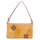 LOUIS VUITTON Monogram Vernis Flower Lexington Pouch Pink M92248 LV Auth mr3131A-3