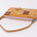 LOUIS VUITTON Monogram Vernis Flower Lexington Pouch Pink M92248 LV Auth mr3131A-7