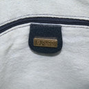 GUCCI Micro GG Supreme Hand Bag PVC 2way Navy Gold 002 122 0033 Auth mr3135-17