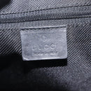 GUCCI GG Canvas Shoulder Bag Black Silver 001 3812 2123 Auth mr3137-17