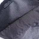 GUCCI GG Canvas Shoulder Bag Black Silver 001 3812 2123 Auth mr3137-18