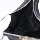 GUCCI GG Canvas Shoulder Bag Black Silver 001 3812 2123 Auth mr3137-20