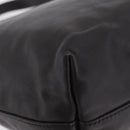 FENDI Shoulder Bag Leather Brown Silver Auth mr3138-10