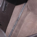 FENDI Shoulder Bag Leather Brown Silver Auth mr3138-16