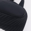 Saint Laurent Hand Bag Nylon Navy Silver Auth mr3139-11