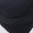 Saint Laurent Hand Bag Nylon Navy Silver Auth mr3139-12