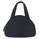 Saint Laurent Hand Bag Nylon Navy Silver Auth mr3139-2