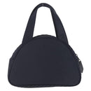 Saint Laurent Hand Bag Nylon Navy Silver Auth mr3139-3